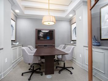 Beautiful Conference Hall at The Apartments at St. Marys, Raleigh, North Carolina